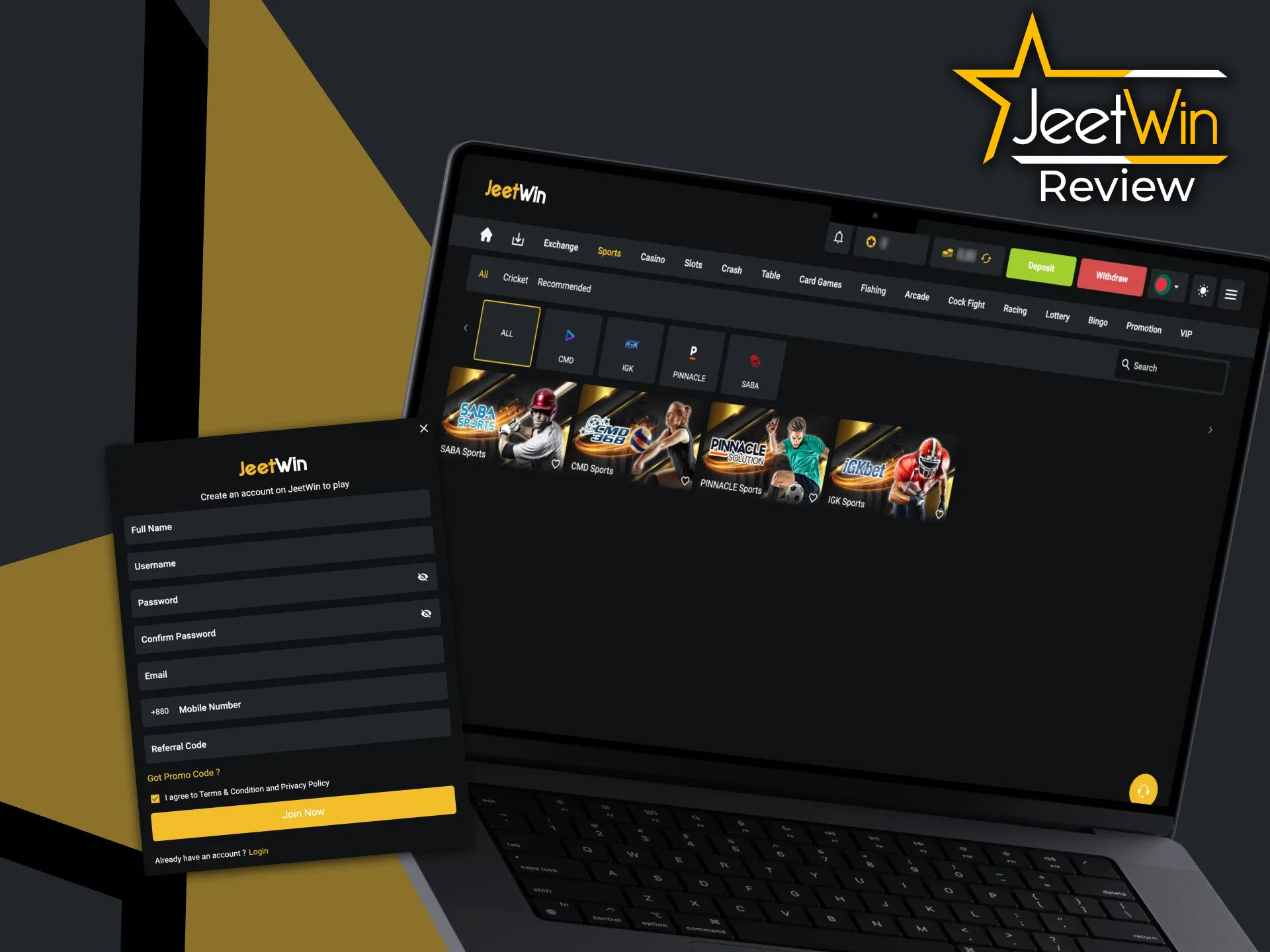 JeetWin-এ আইপিএলে বাজি ধরার পদ্ধতি সহজ।