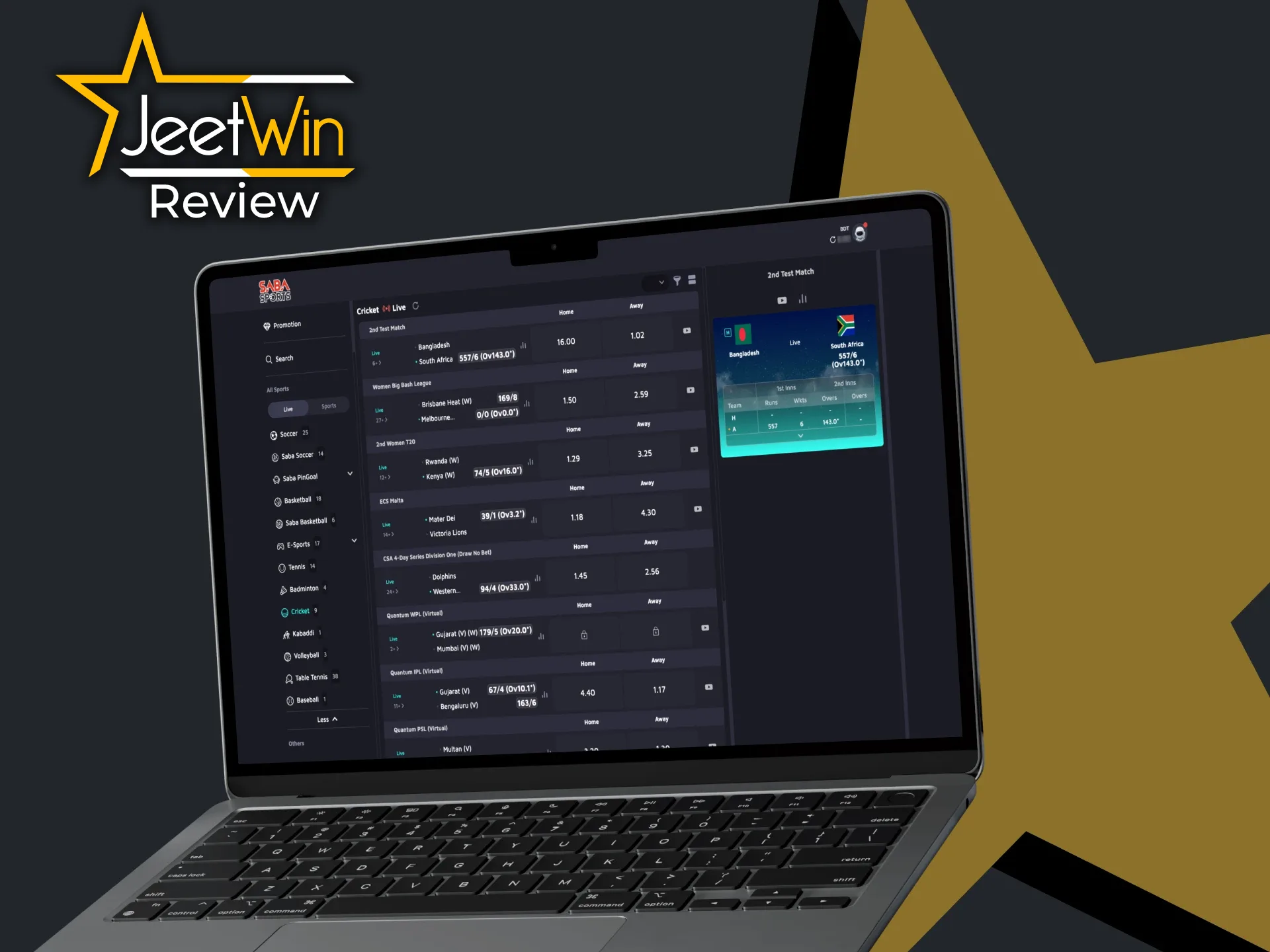 JeetWin-এ লাইভ আইপিএল বেটিং চেষ্টা করুন।